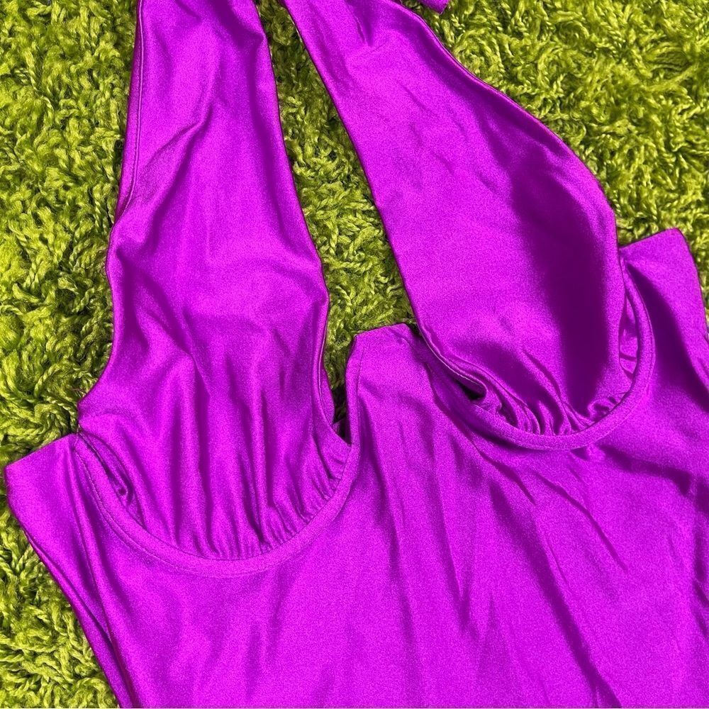 SPANDEX BODYCON DRESS - Picture 2 of 9